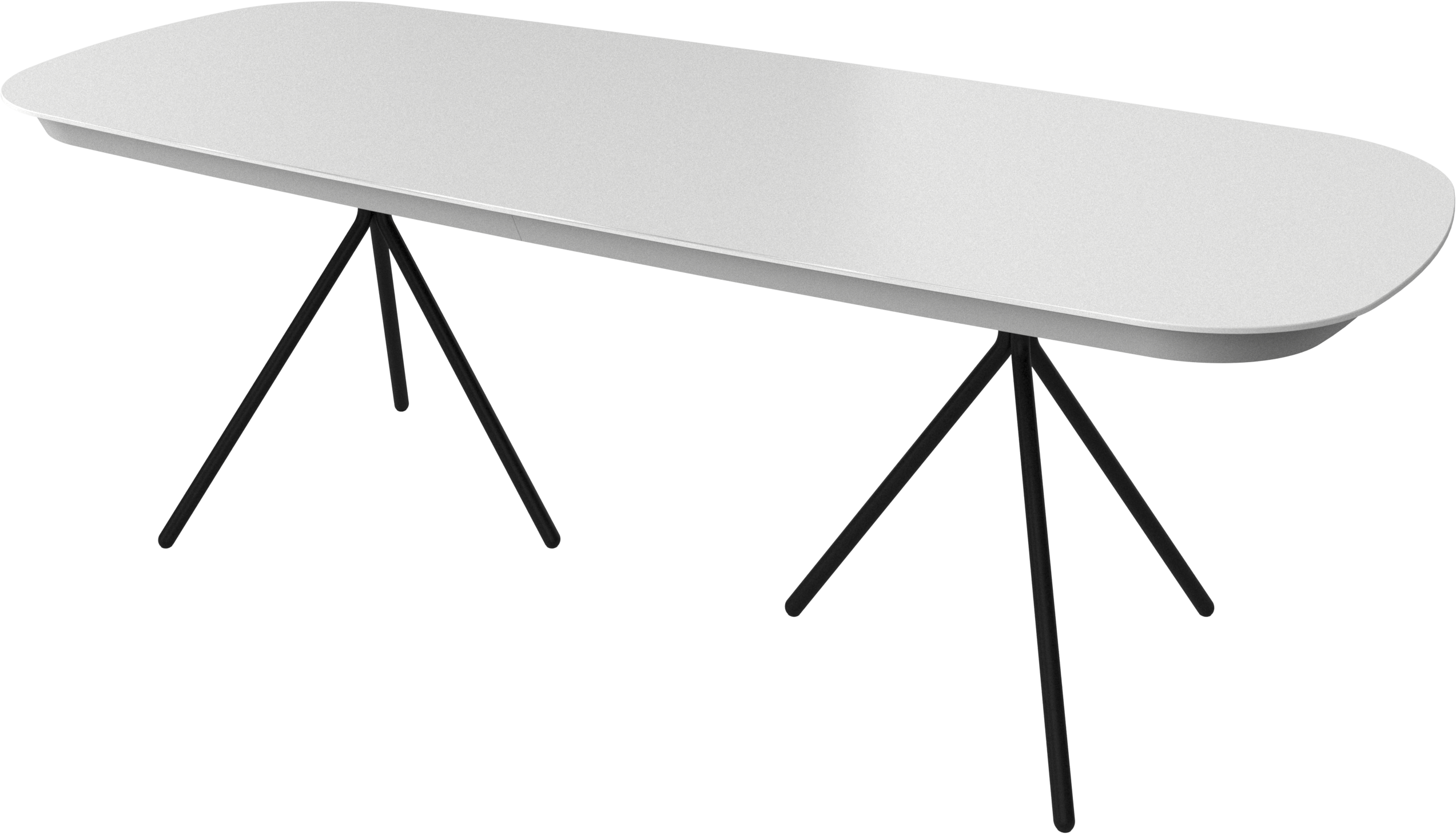 ボーコンセプト New York 堂々たる上品ラインテーブル ホワイト BoConcept ボーコンセプト New York ニューヨーク 円形